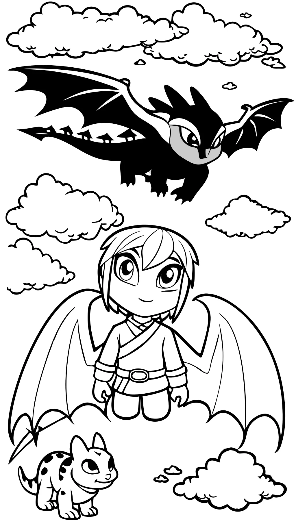 coloriages httyd